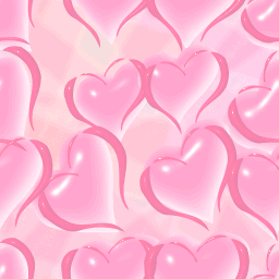 pink hearts