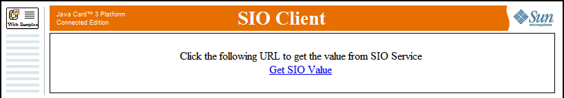 SIO Client page