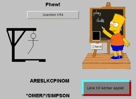 Lnk till Hangman-exempel